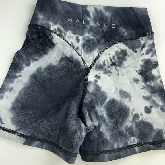Balance Athletica Women’s The Cloud Short Logo Avalanche Tie Dye Size XXS New - Picture 7 of 12